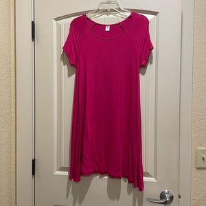 Old Navy pink short sleeved dress! Very comfortable!
